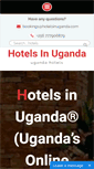 Mobile Screenshot of hotelsinuganda.com